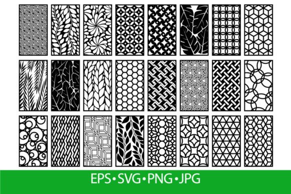 Decorative Laser Cut Panels Template: Wit for Modern Design