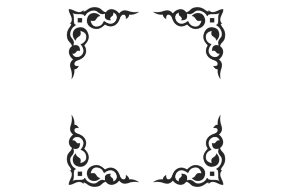 Decorative Ornate Corners: The Allure of Elegant Vintage Eastern Design