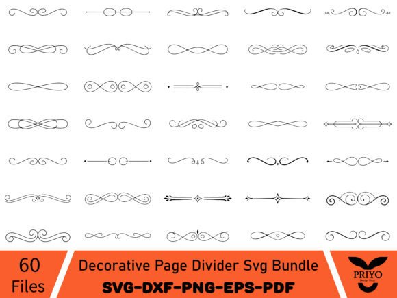 Decorative Page Divider Svg Bundle: Where Creativity Meets Elegance