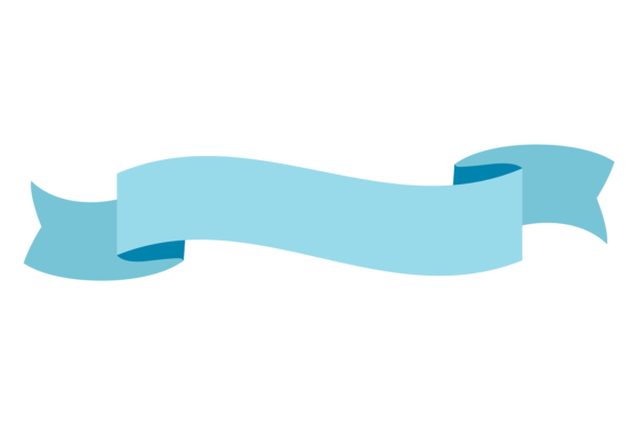 Decorative Ribbon Banner Blue Vintage B: A Designer's Guide