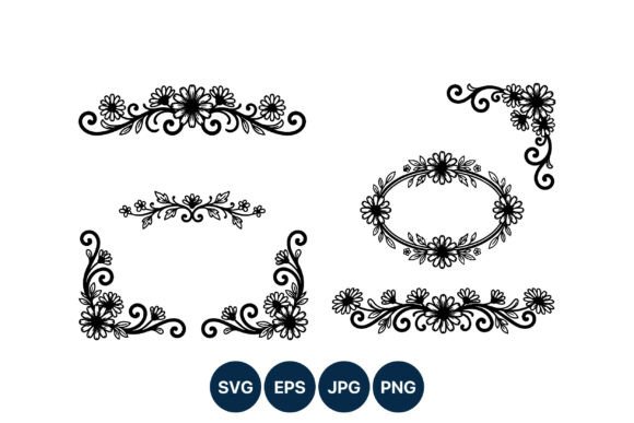 Elegant Flourishes: Using the Floral Swirls Decorative Frame Vector