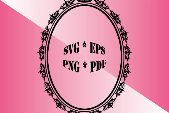 Elegant Framing: Why This Oval Vector Asset Elevates Design