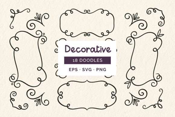 Elevate Your Designs with Hand-Drawn Frames