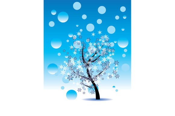 Embrace the Chill: Using Decorative Winter Tree in Your Designs