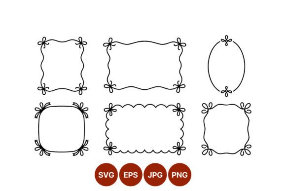 Floral Decorative Frame Vector Art for Any Project