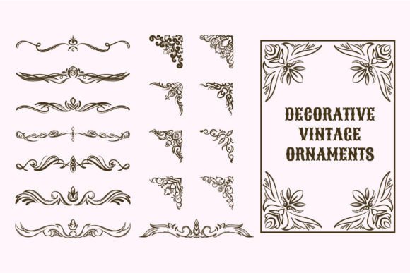Ornate Vintage Accents: Elevating Your Designs